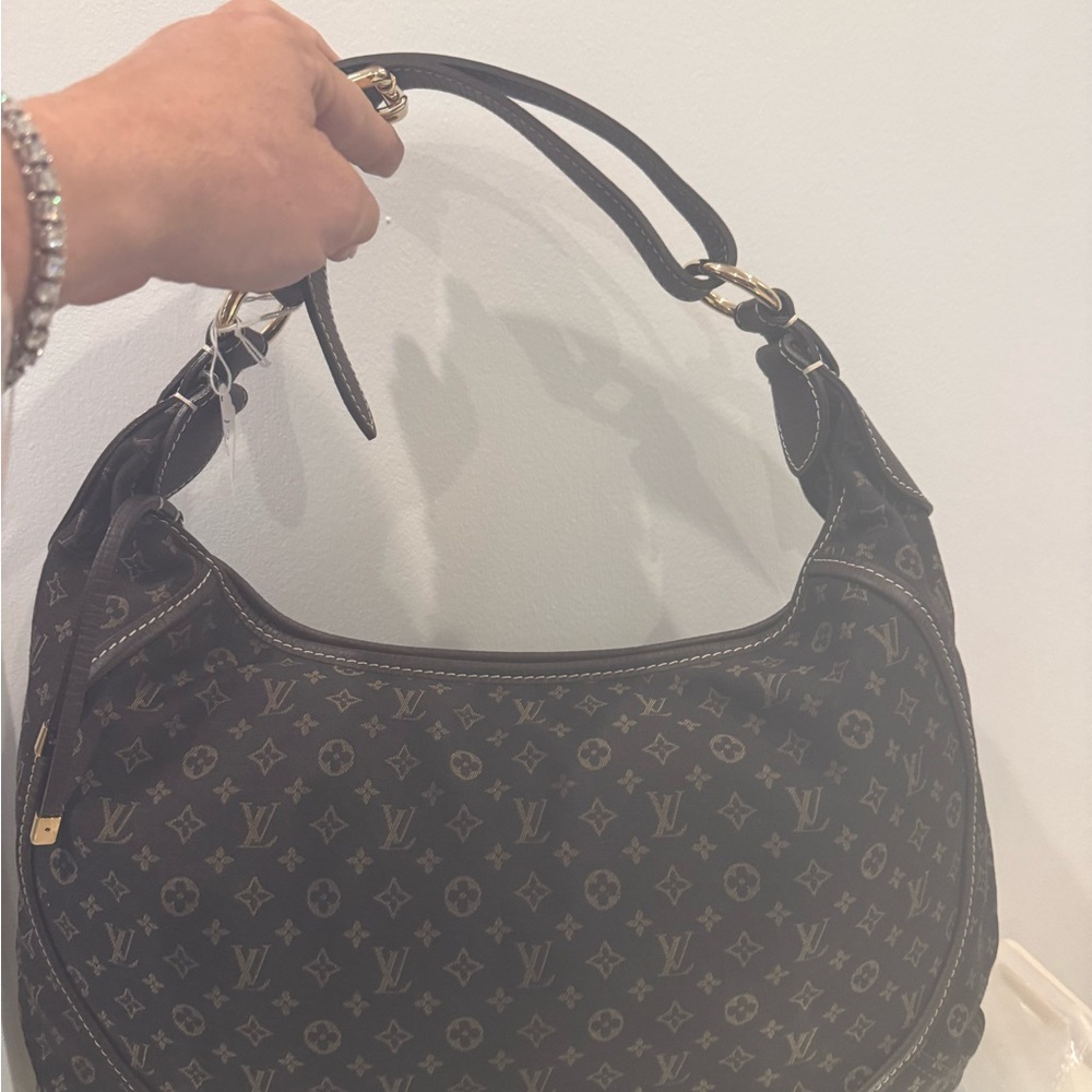 Louis Vuitton Brown Monogram Shoulder Bag - Picture 3 of 5
